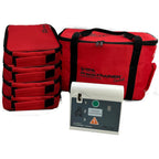 WNL Products WL120ES10 4-pack AED training kit front view for CPR classes