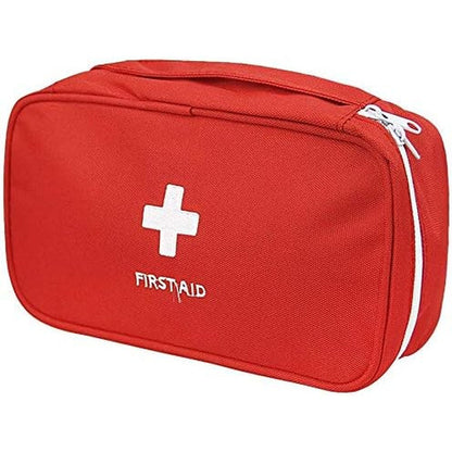 PenyaZo First Aid Bag empty red pouch front view for medical storage