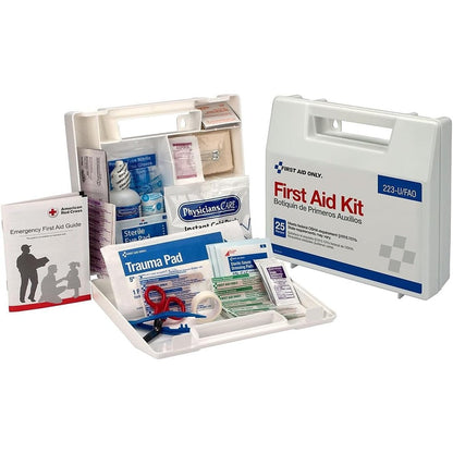 First Aid Only 223-U 25-person first aid kit front view for office safety
