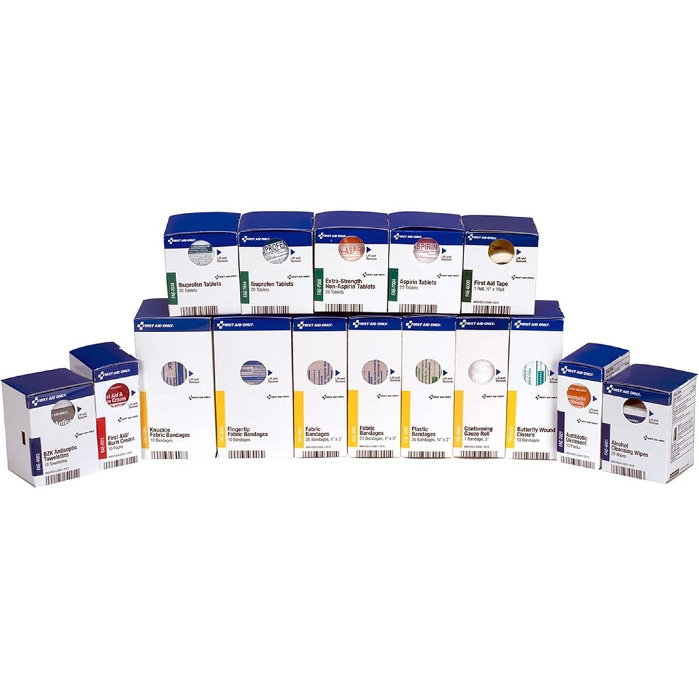 First Aid Only SmartCompliance 700002 refill kit front view showing 237 pieces.