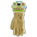 Earth Therapeutics Aloe Ultra Tan Moisturizing Gloves pair front view for dry hand treatment.