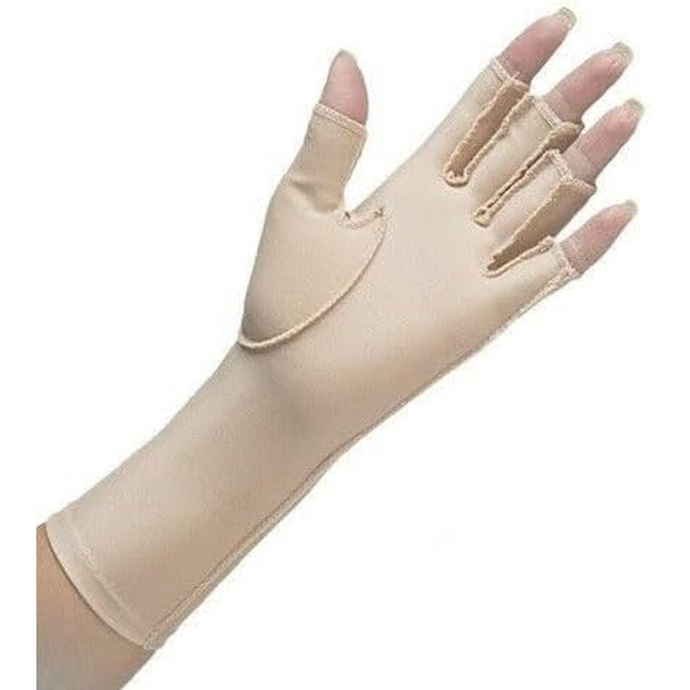 North Coast Medical Norco Edema Glove front view compression hand support.