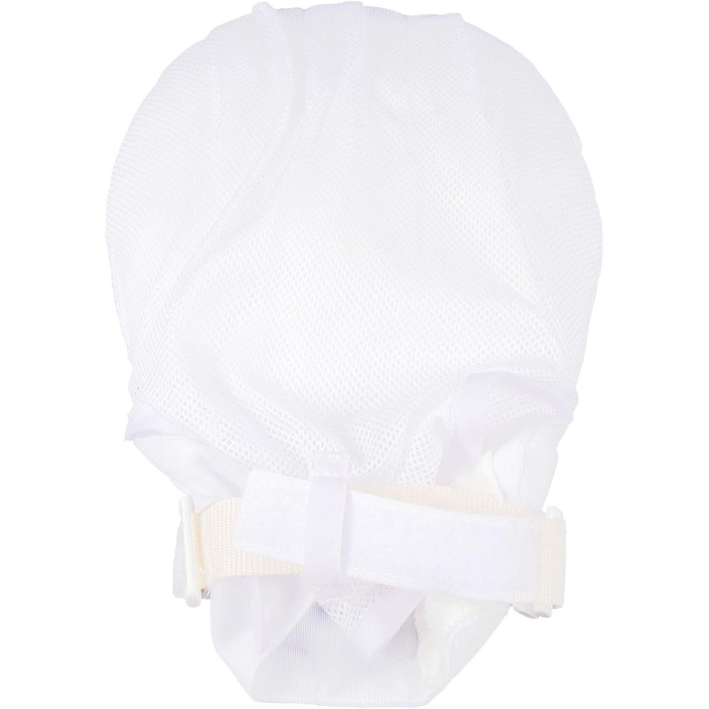 WOFASHPURET hand control mitts front view for elderly safety.