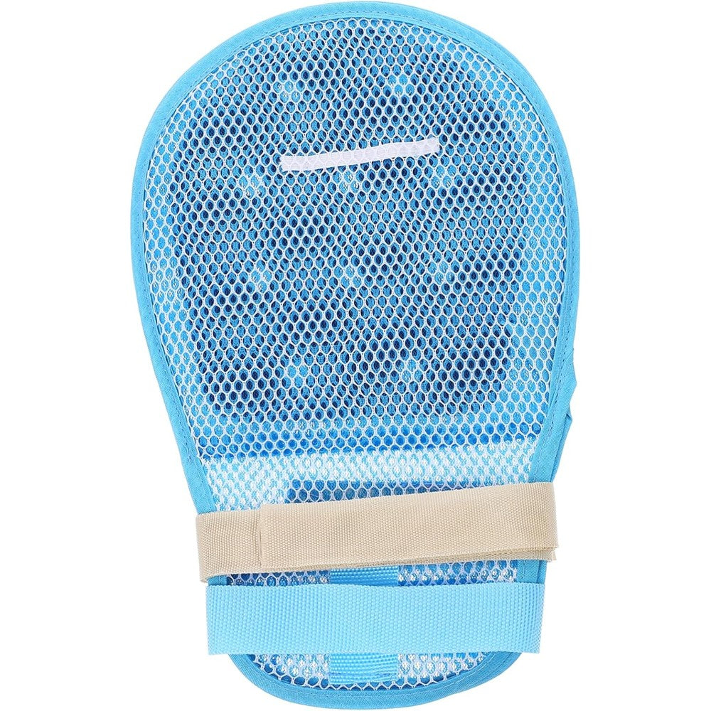 PLAFOPE breathable adult medical mittens front view for dementia care.