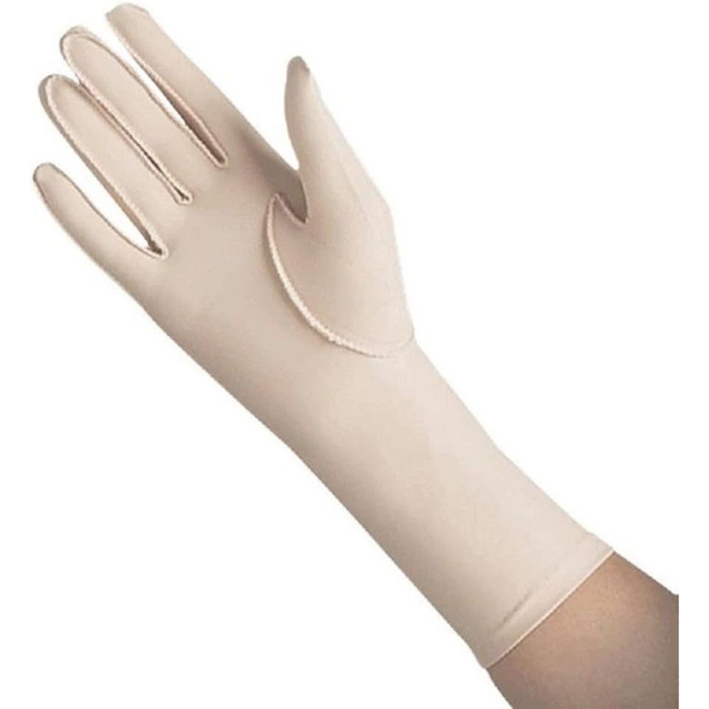 North Coast Medical Norco Edema Glove Right Hand Large front view compression garment.