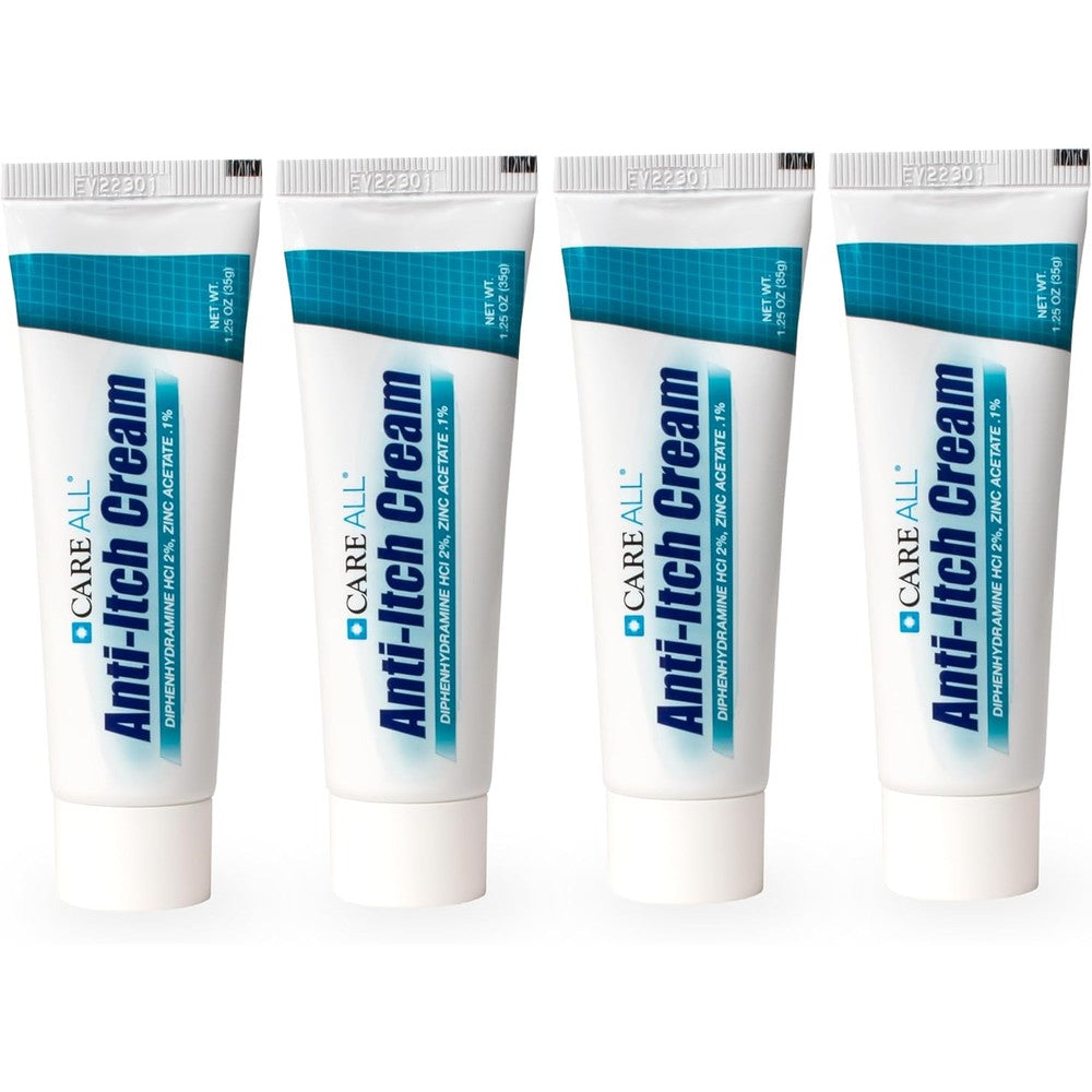 CareAll Anti-Itch Cream 4 Pack front view histamine blocker
