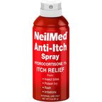NeilMed Anti Itch Relief Spray 3 ounce front view for fast-acting skin soothing.