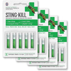 Sting-Kill First Aid Maximum Strength Swabs front view for instant insect bite relief.