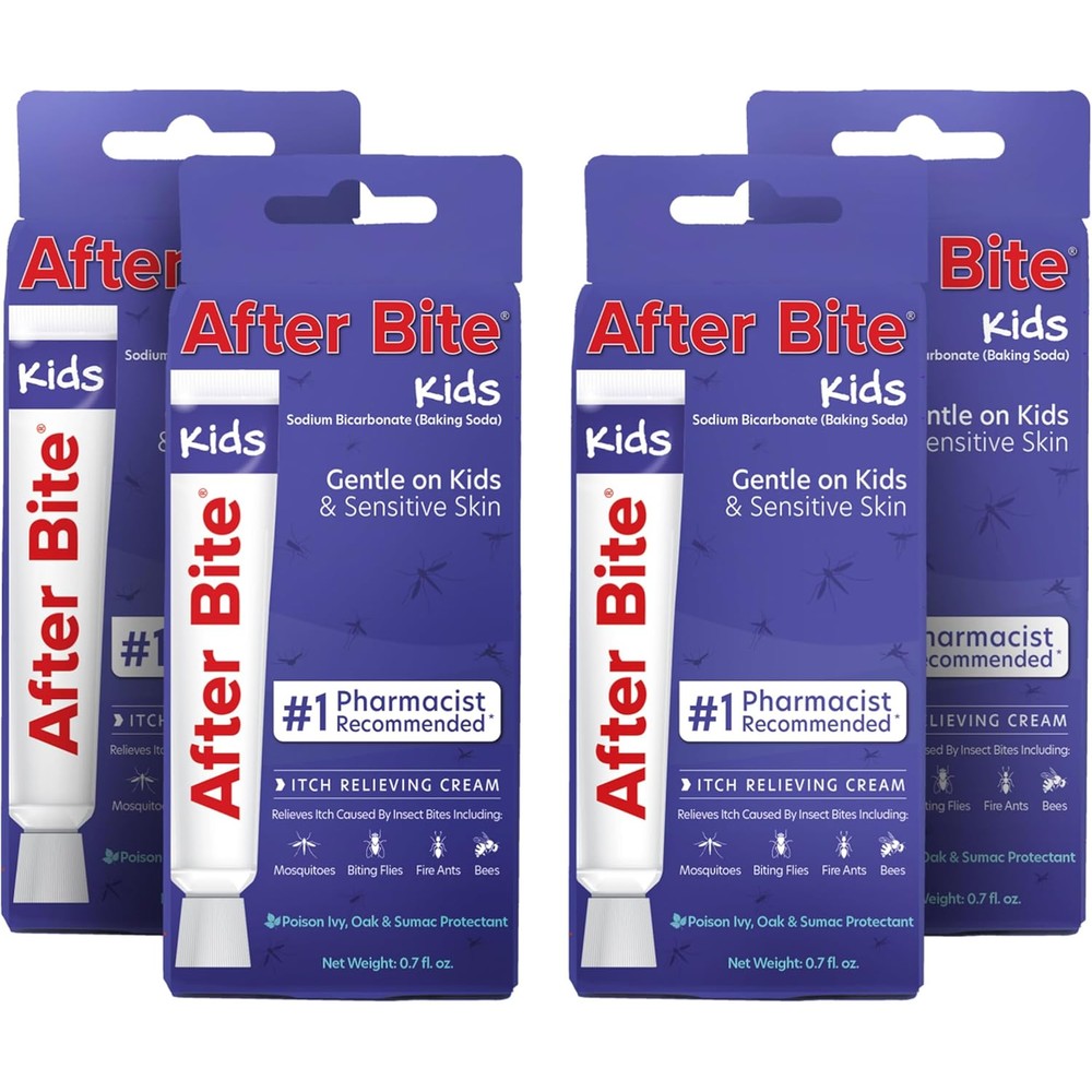 After Bite Kids bug bite itch relief cream front packaging view