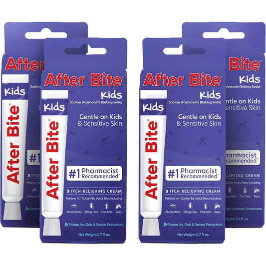 After Bite Kids bug bite itch relief cream front packaging view
