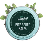 Murphy's Naturals Insect Bite Relief Balm front view tin for mosquito itch relief