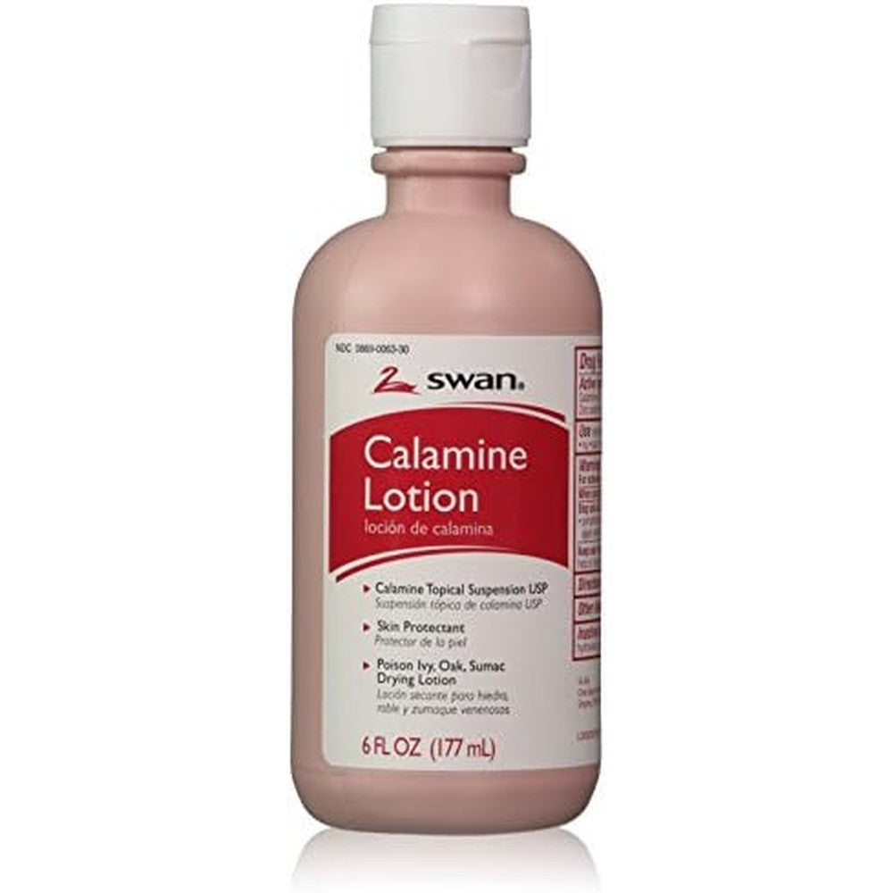 Swan Calamine Lotion 6 Ounce front view for itch relief