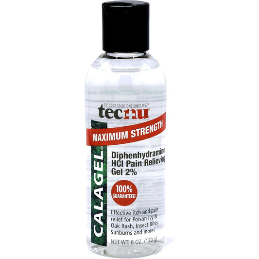 Tecnu Calagel Maximum Strength Anti Itch Gel front bottle view