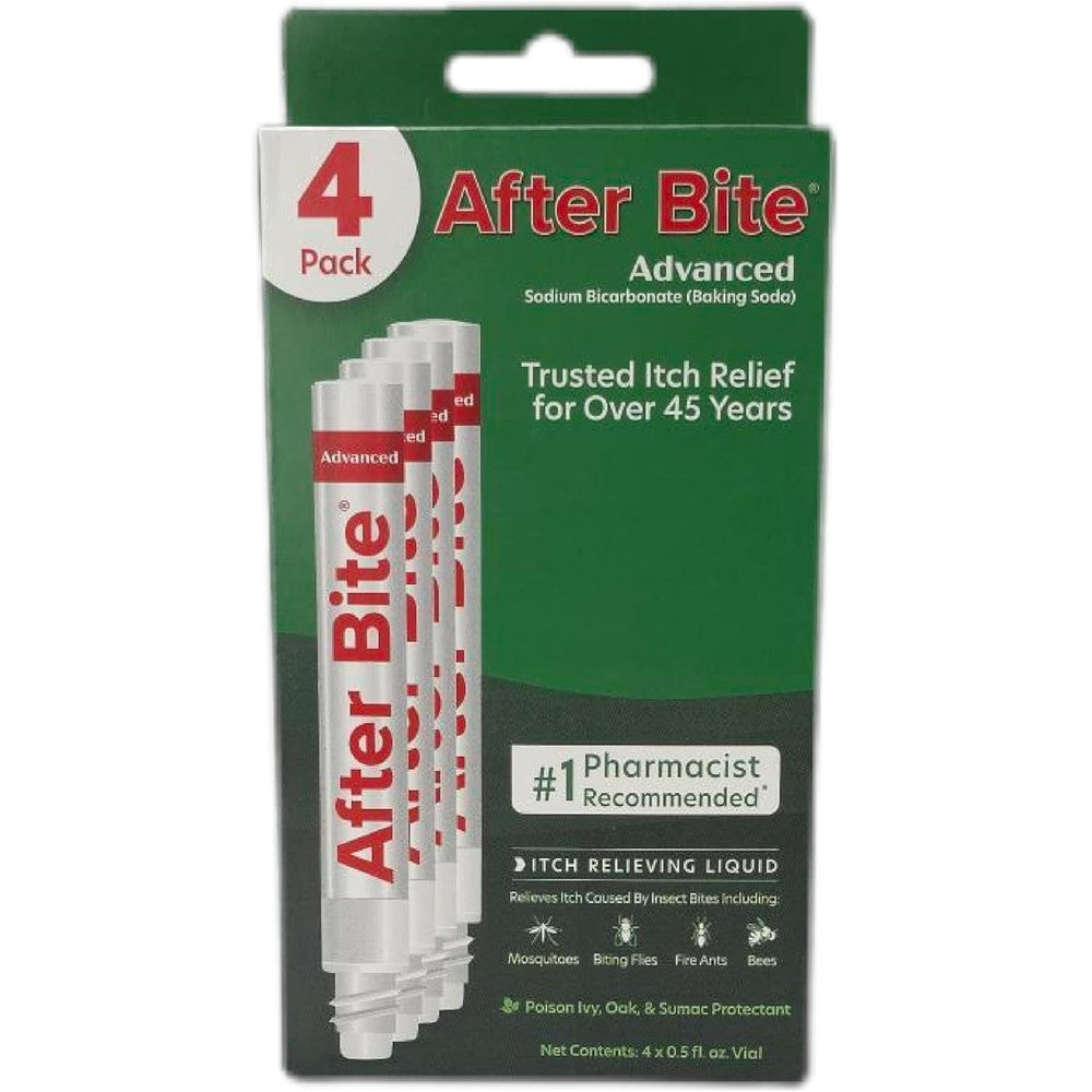 After Bite Advanced Formula 4 pack front view mosquito itch relief pens.