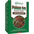 Natrulo Poison Ivy Soap Bar front view packaging for natural anti itch skin cleansing