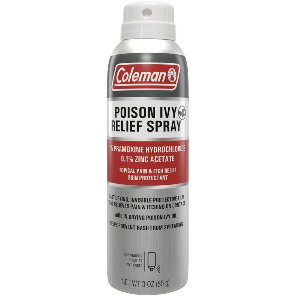 Coleman Poison Ivy Relief Spray front view premium outdoor first aid skincare