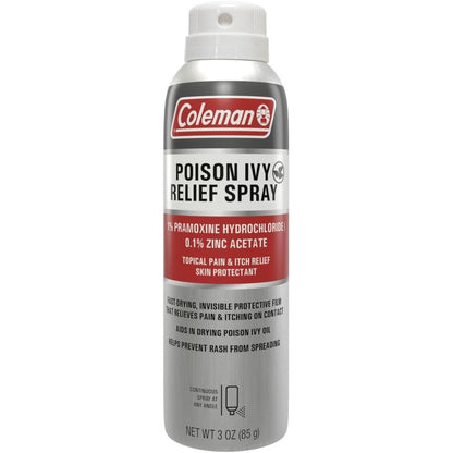 Coleman Poison Ivy Relief Spray front view premium outdoor first aid skincare