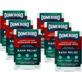 Domeboro Astringent Solution Powder Packets front view box of rash relief medicated soak