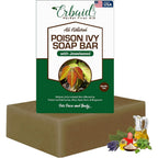 Erbaid Poison Ivy Soap Bar front view premium natural skin cleanser