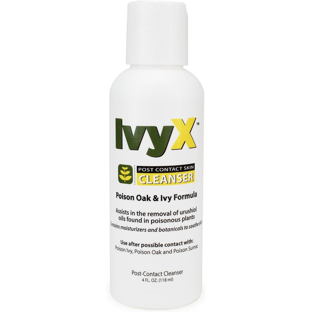 CoreTex Ivy X Post Contact Cleanser Lotion front view bottle for poison ivy oil removal