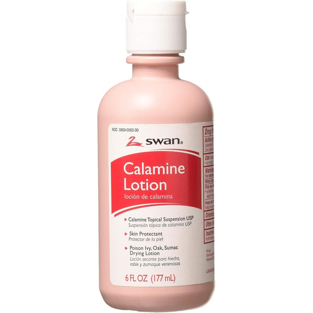 Swan Calamine Lotion 6 Ounce front view for itch relief