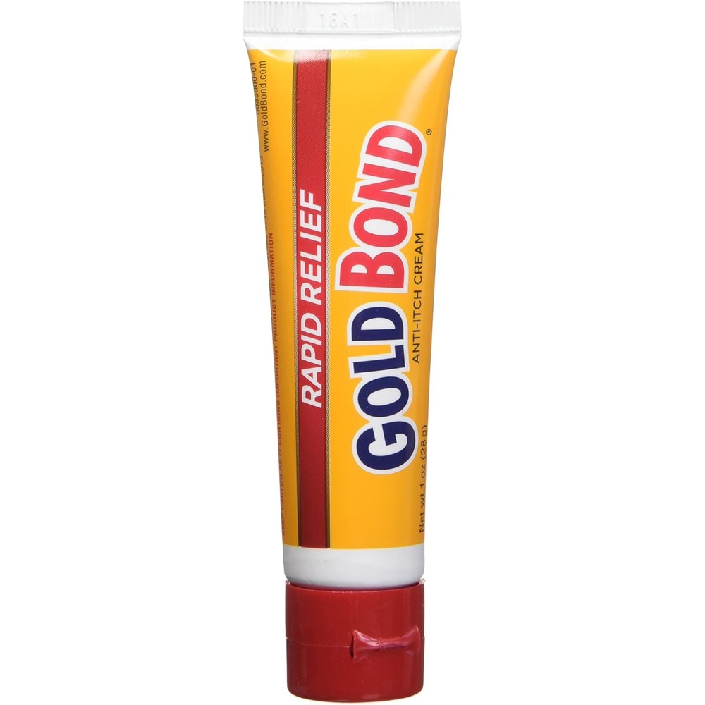 Gold Bond Maximum Strength Medicated Anti Itch Cream front view tube for fast acting rash relief