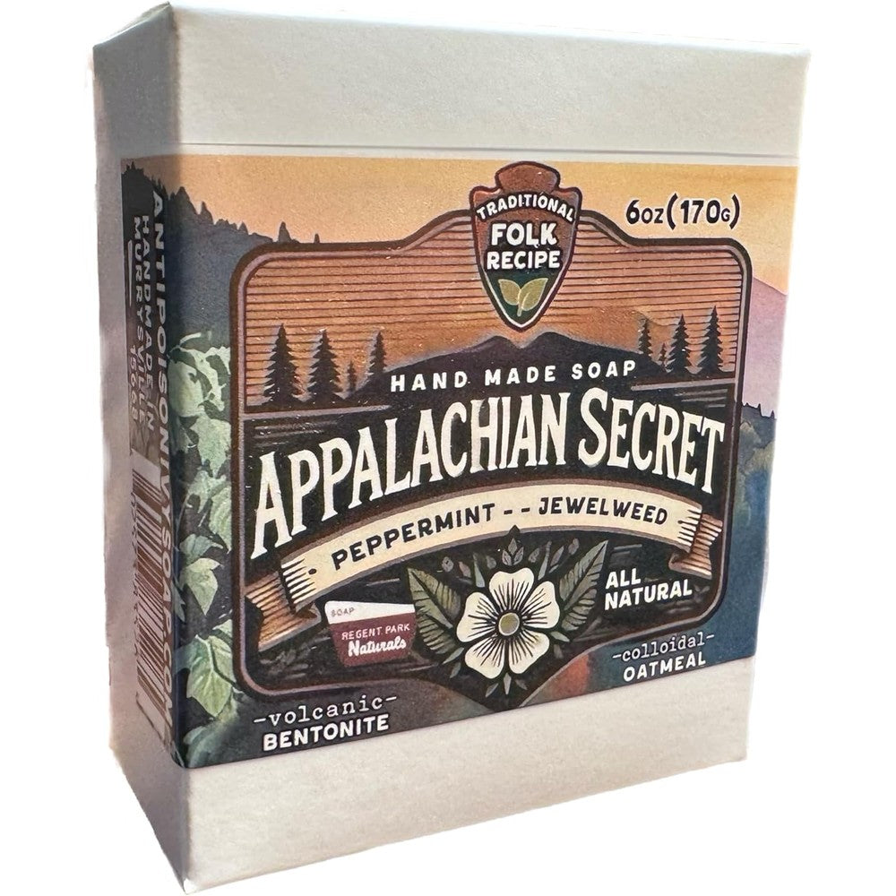Regent Park Naturals Anti-Ivy Jewelweed Soap front view natural poison ivy relief bar