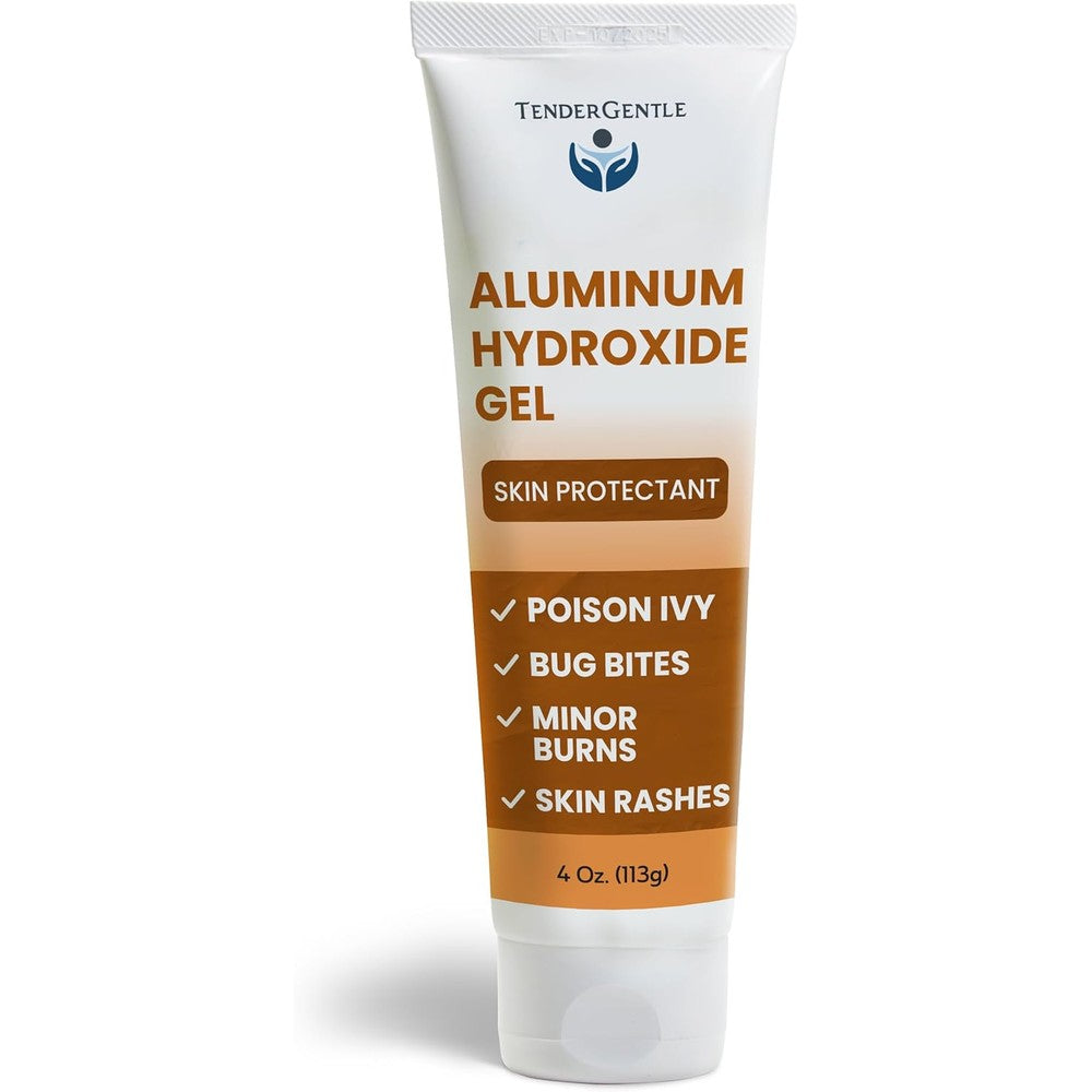 TenderGentle Skin Protectant Aluminum Hydroxide Gel front view tube for rash relief