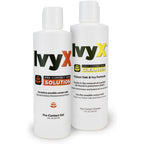 CoreTex Ivy X Pre and Post Poison Ivy Treatment Combo Kit front view showing both protection bottles.