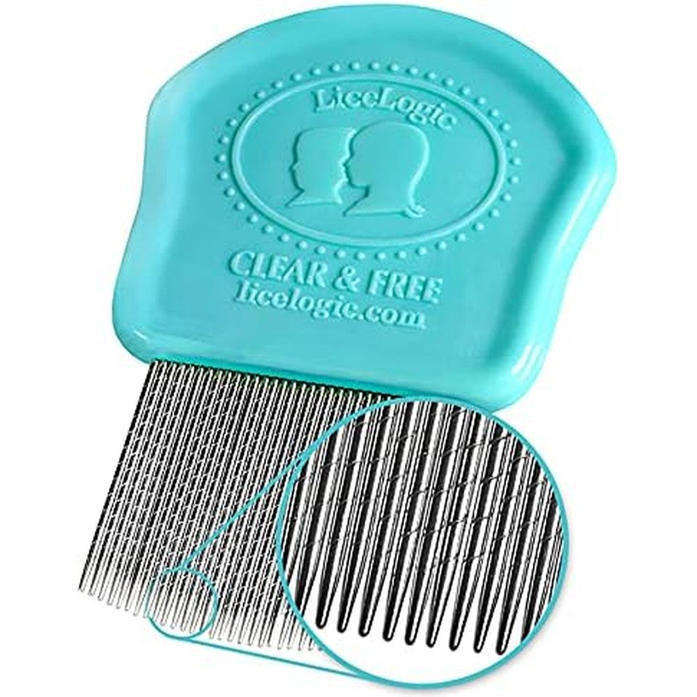 LiceLogic Nit Eliminator Comb front view professional lice removal tool