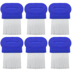 Generic electronic lice comb front view for chemical free hair treatment