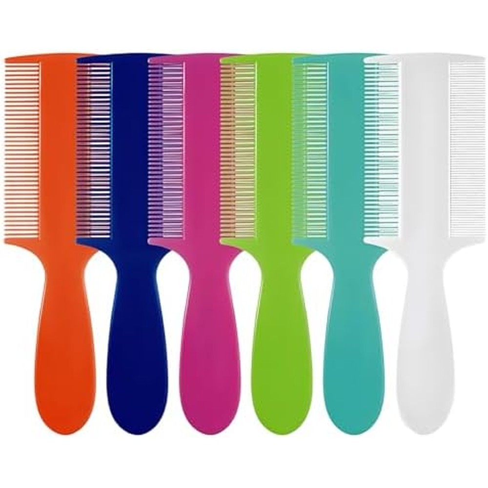 Brillirare 4 pack flea lice comb set front view pet grooming kit
