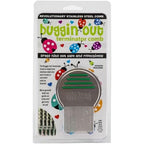 55 TRENDS hair nit comb set front view showing five different lice removal tools.