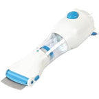 Private Lice Care Terminator stainless steel lice comb front view professional nit removal tool.