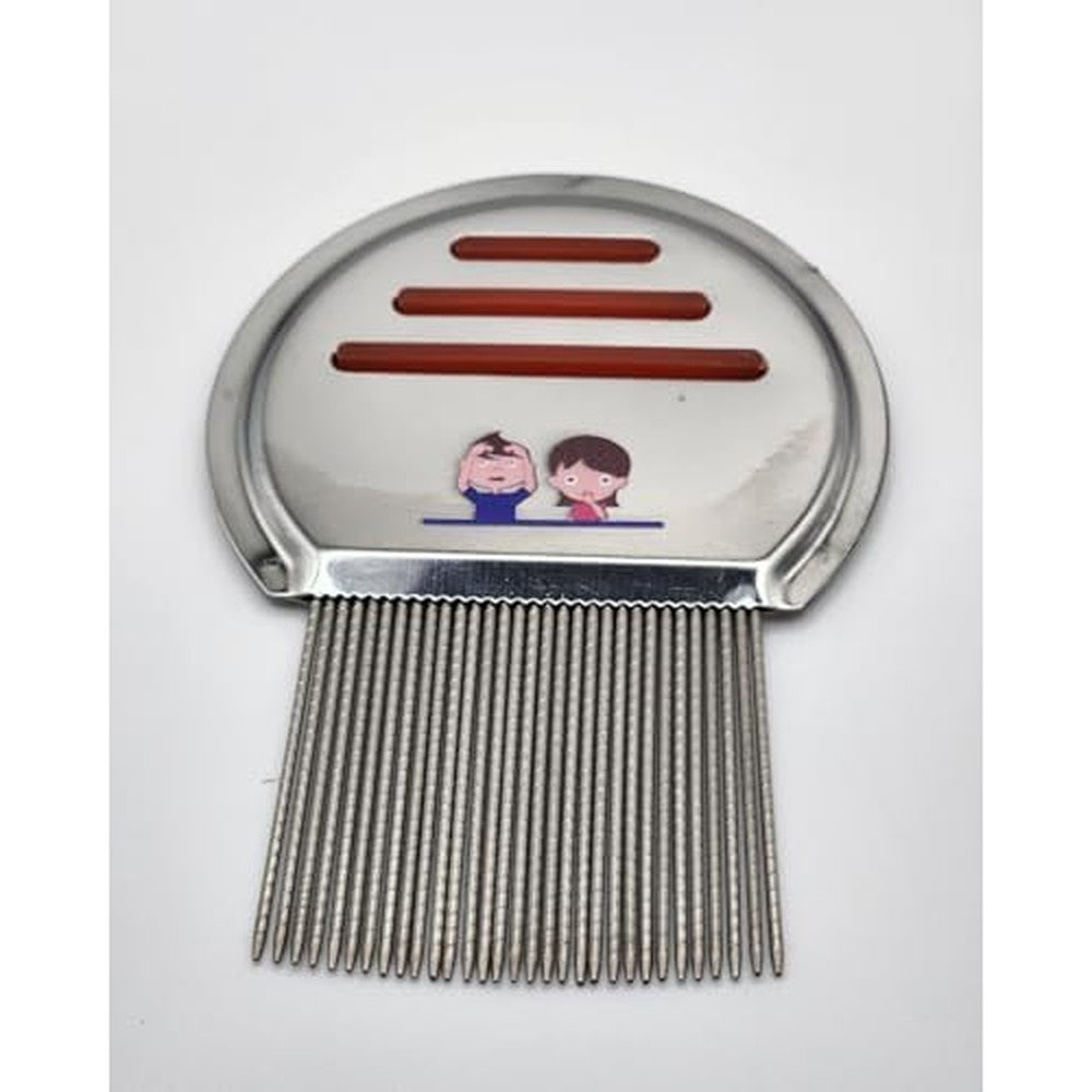 The Nit Fairies professional head lice comb front view for nit removal.
