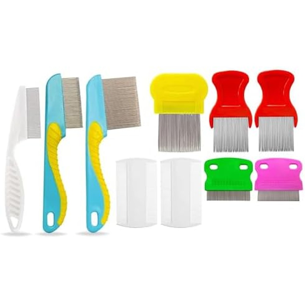 Buggin Out Stainless Steel Lice Comb front view professional nit removal tool