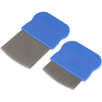Ezy Dose Kids Lice and Eggs Comb front view 2 pack set