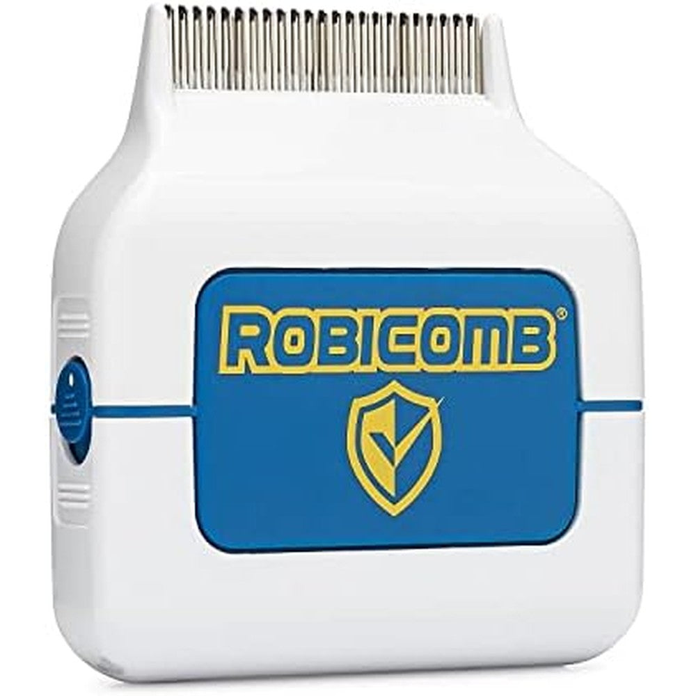 LiceGuard RobiComb electronic lice comb front view for chemical free treatment