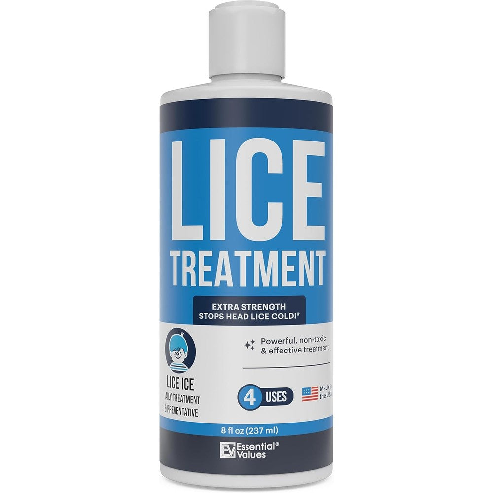 Lice Ice Extra Strength 8 Fluid Ounce front view