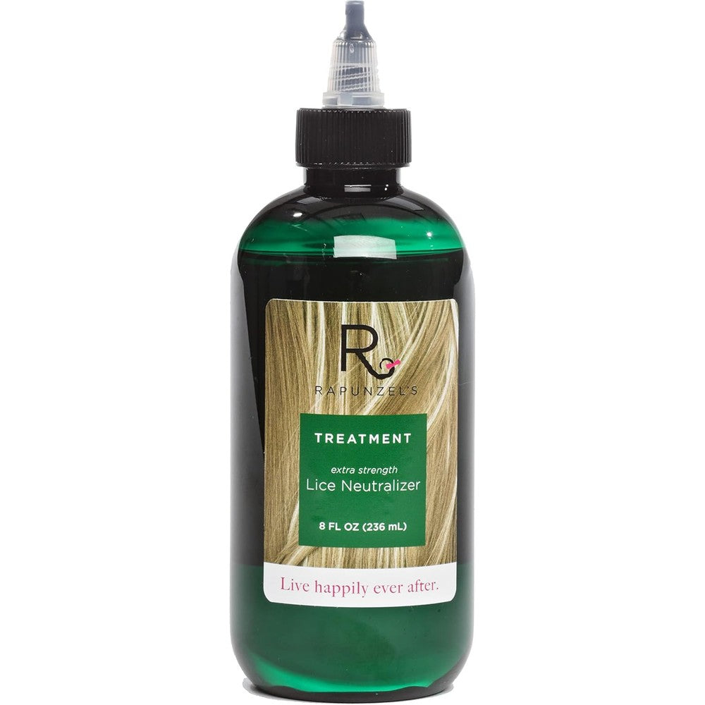 Lice Brigade Rapunzel's Extra Strength Lice Neutralizer bottle front view head lice treatment