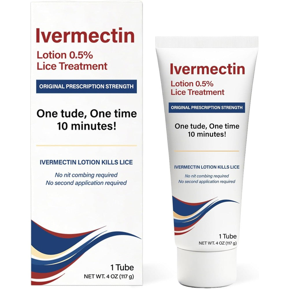 Taro Ivermectin Lotion 0.5% Head Lice Treatment front view
