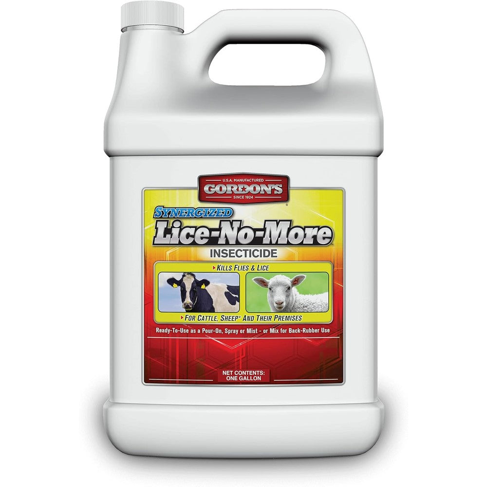 Gordon's Synergized Lice No More 1 Gallon insecticide front view