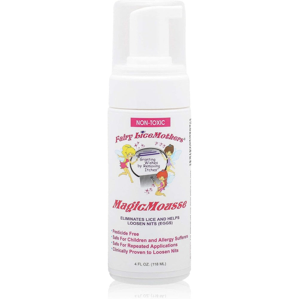 Fairy LiceMothers MagicMousse front view non-toxic lice treatment