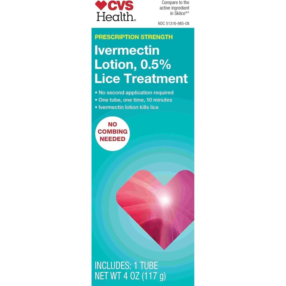 Taro WiseTip Ivermectin Lotion 0.5% lice treatment bottle front view