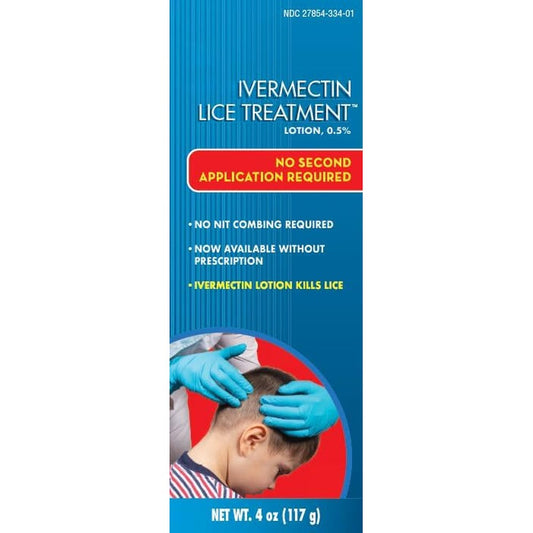 Morf Energy Support Ivermectin Lice Treatment Lotion 4 Fluid Ounces front view