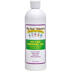 My Hair Helpers Dimethicone Oil bottle front view for lice removal