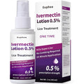 Euphea Ivermectin 0.5% Lotion bottle front view for lice treatment