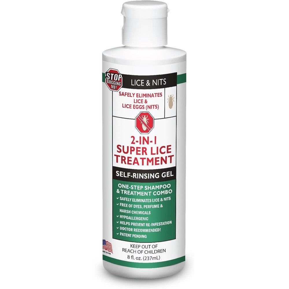 EcoClear Products Stop Bugging Me Super Lice Treatment Gel front view