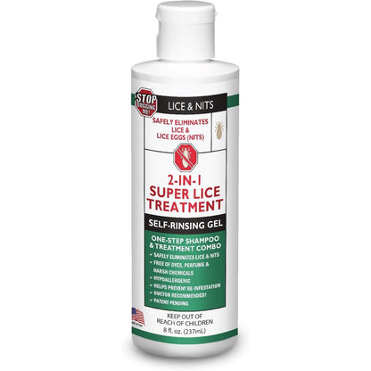 EcoClear Products Stop Bugging Me Super Lice Treatment Gel front view