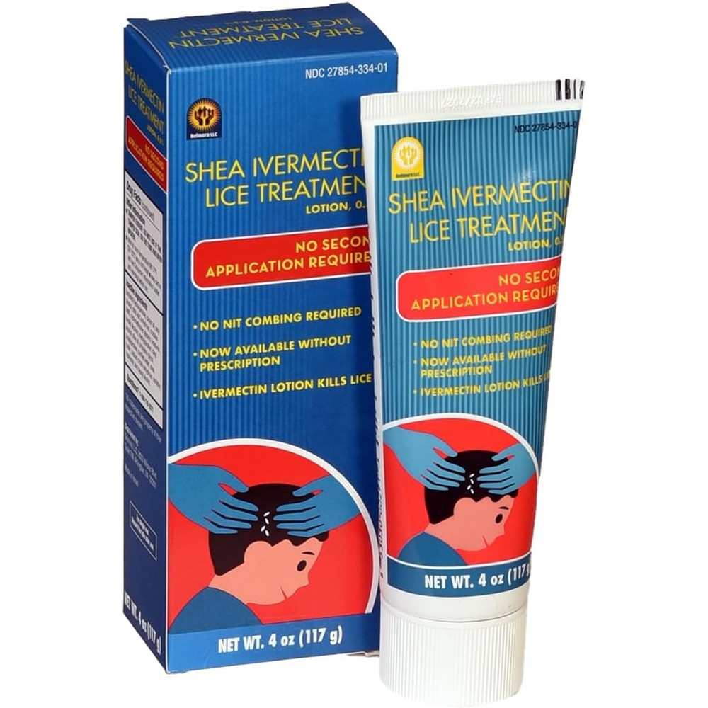 Marca Shea Ivermectin Lice Treatment front view packaging
